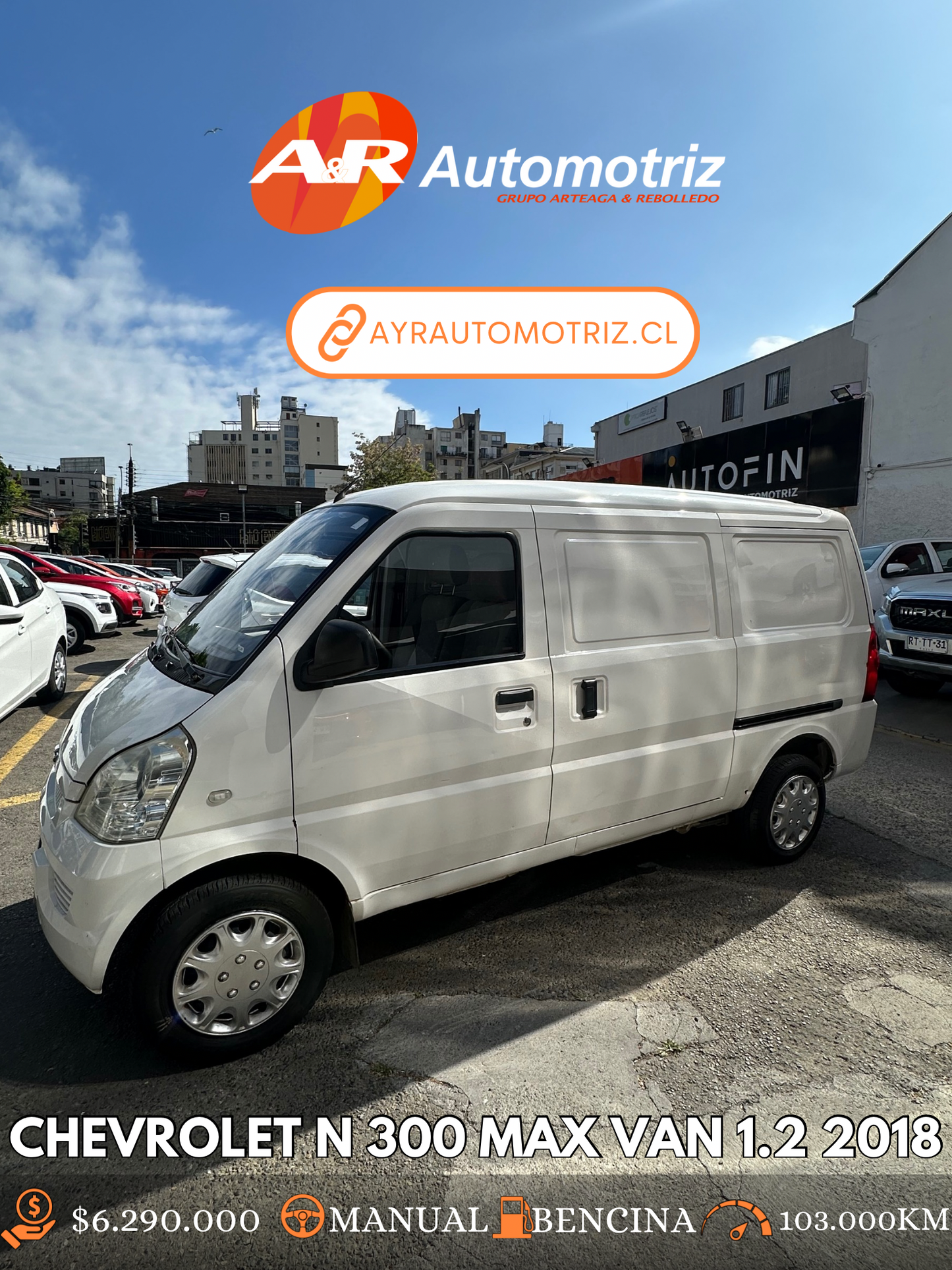 CHEVROLET N300 MAX VAN 1.2, 2018