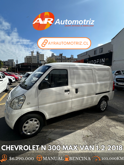 CHEVROLET N300 MAX VAN 1.2, 2018