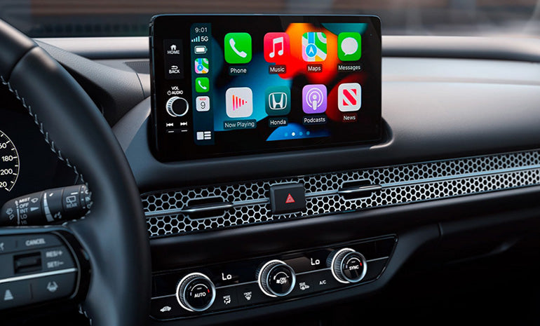 Pantalla digital de 9¨ con Apple CarPlay® inalámbrico y Android Auto Cable