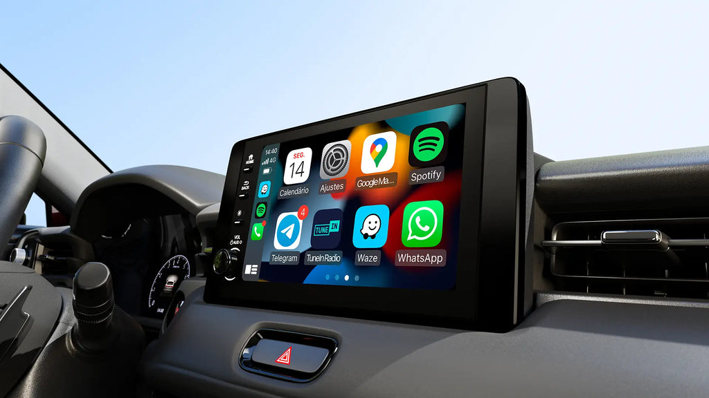Pantalla Multimedia 8” Apple CarPlay inalámbrico y Android Auto cable